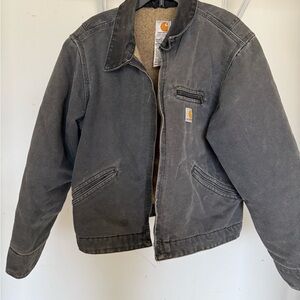 Carhartt Charcoal Gray Work Jacket